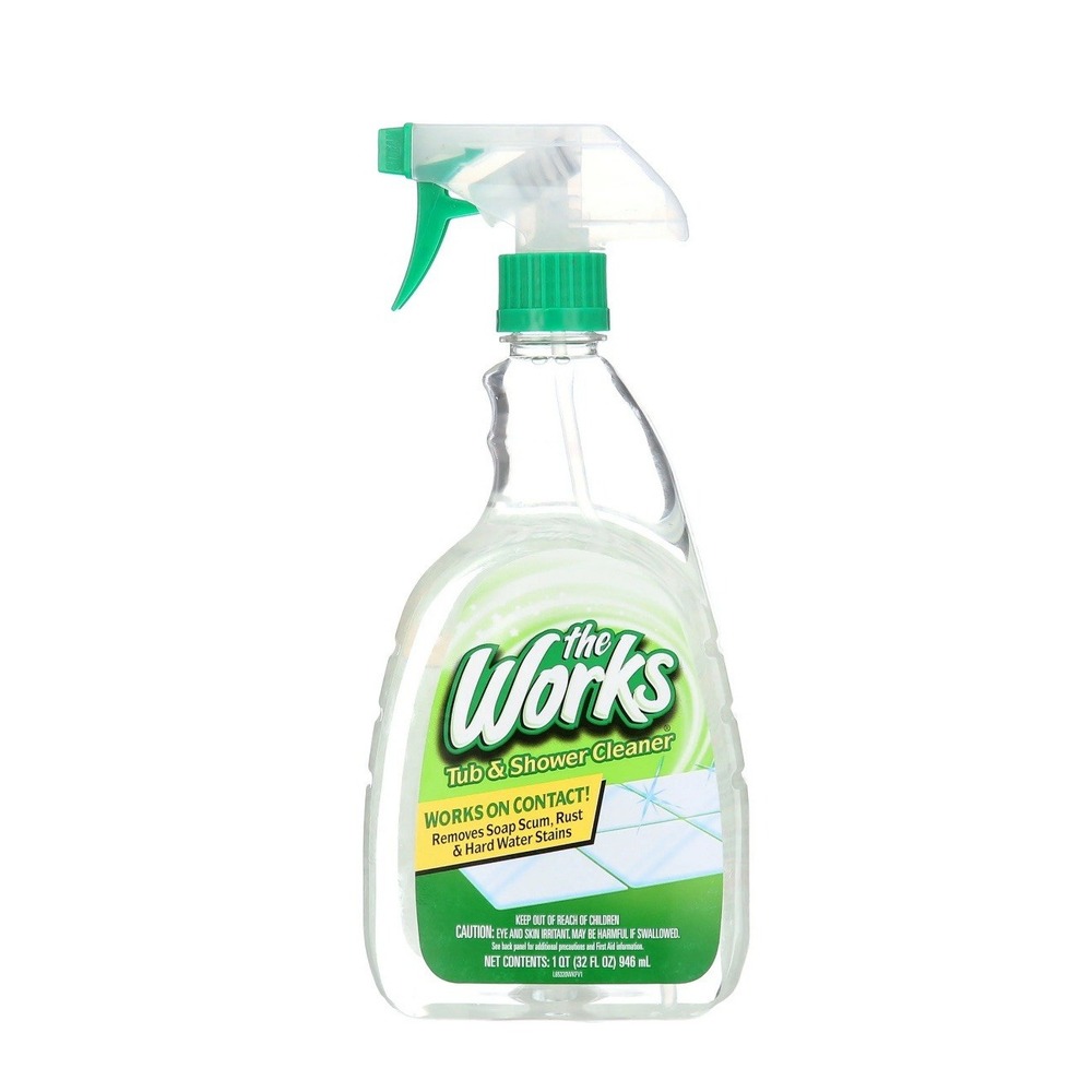 The Works Tub & Shower Cleaner 32oz Discontinued VHTF Surface Spray 65160WK